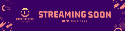 Colorful Gaming Twitch banner Image Preview