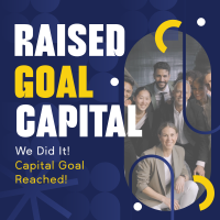 Corporate Capital Goal Achieved Instagram Post Preview