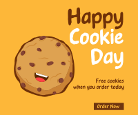 Happy Cookie Facebook Post Design