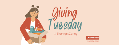 Sharing Is Caring Facebook cover Image Preview
