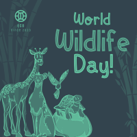 World Wildlife Conservation Instagram post Image Preview