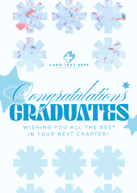 Geometric Graduation Flyer Image Preview