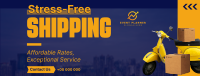 Stress Free Delivery Facebook cover Image Preview