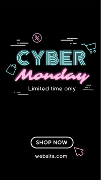 Dazzling Cyber Sale Instagram reel Image Preview