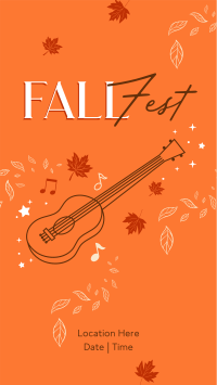 Fall Music Fest YouTube short Image Preview