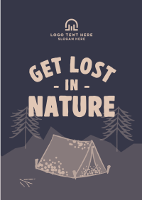 Lost in Nature Poster Design