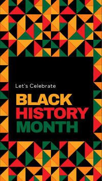 Black History Month Instagram story Image Preview
