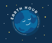 Sleeping Earth Facebook Post Design