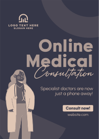 Online Specialist Doctors Poster Image Preview
