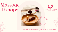 Massage Treatment Facebook Event Cover Design