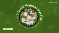 World Vegetarian Day Facebook Event Cover Design