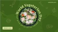 World Vegetarian Day Facebook event cover Image Preview