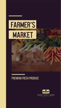 Premium Farmer's Market Instagram Story Preview