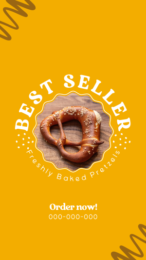 Tasty Pretzel Instagram story Image Preview