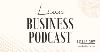 Corporate Business Podcast Facebook ad Image Preview