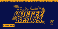 Minimalist Coffee Bean Delivery Twitter Post Image Preview