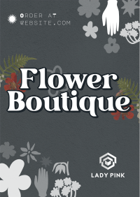 Quirky Florist Service Flyer Image Preview