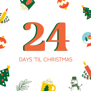 Quirky Christmas Countdown Instagram post Image Preview