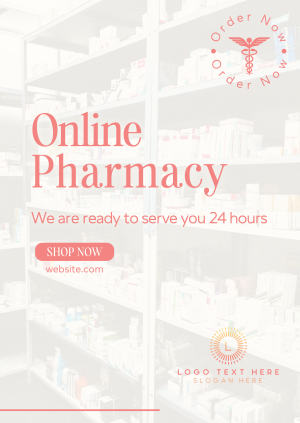 Online Pharmacy Poster Image Preview