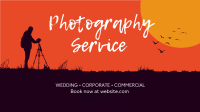 Professional Photographer  Facebook Event Cover Design