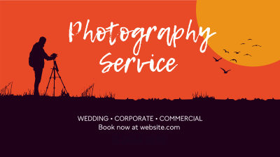 Professional Photographer  Facebook event cover Image Preview