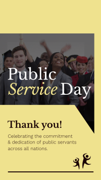 Public Service Day Instagram Reel Image Preview