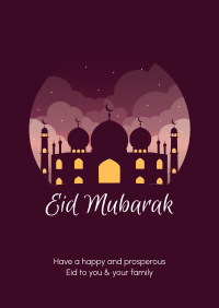 Happy Eid Mubarak Letterhead | BrandCrowd Letterhead Maker