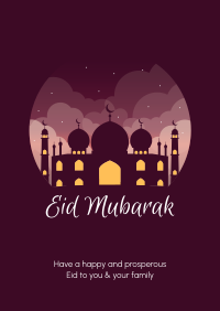 Happy Eid Mubarak Poster Image Preview