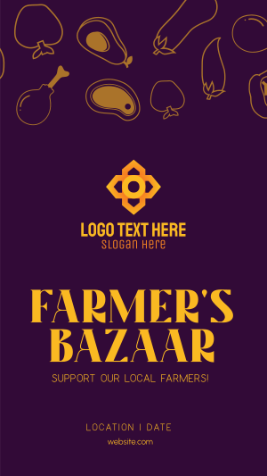 Farmers Bazaar Instagram story Image Preview