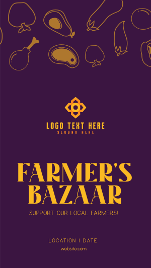 Farmers Bazaar Instagram story Image Preview