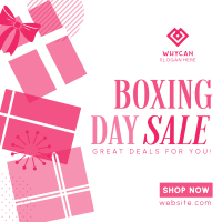 Boxing Day Special Deals Instagram Post Design