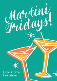 Martini Fridays Flyer Design