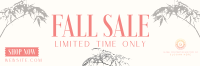 Fall Season Sale Twitter header (cover) Image Preview