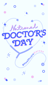 Quirky Doctors Day Instagram Story Design