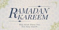 Psychedelic Ramadan Kareem Facebook ad Image Preview