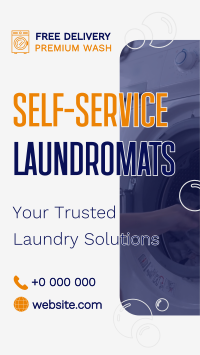 Self-Service Laundromats TikTok Video Preview