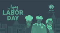 Happy Labor Day Facebook event cover Image Preview