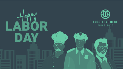 Happy Labor Day Facebook event cover Image Preview