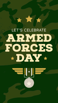 Armed Forces Appreciation Instagram story Image Preview
