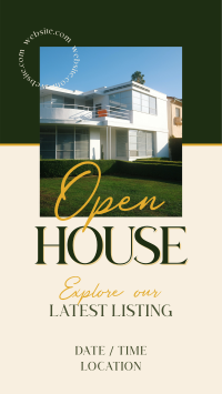 Open House Real Estate YouTube short Image Preview