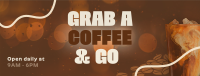 Delicious Coffee To Go Facebook cover Image Preview