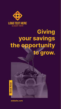 Grow Your Savings Instagram story Image Preview