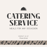 Food Catering Business Instagram post Image Preview
