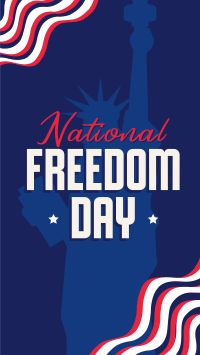 Freedom Day Celebration Instagram Story Design