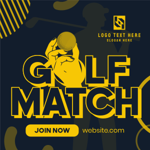 Golf Match Instagram post Image Preview