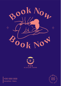 Massage Booking Flyer Image Preview