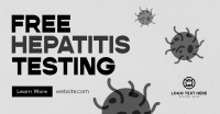 Textured Hepatitis Testing Facebook ad Image Preview