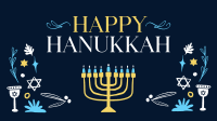 Peaceful Hanukkah Facebook event cover Image Preview