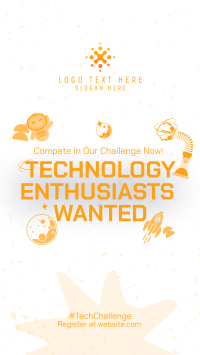 Technology Challenge Instagram Story Design