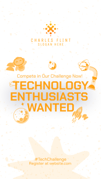 Technology Challenge Instagram story Image Preview